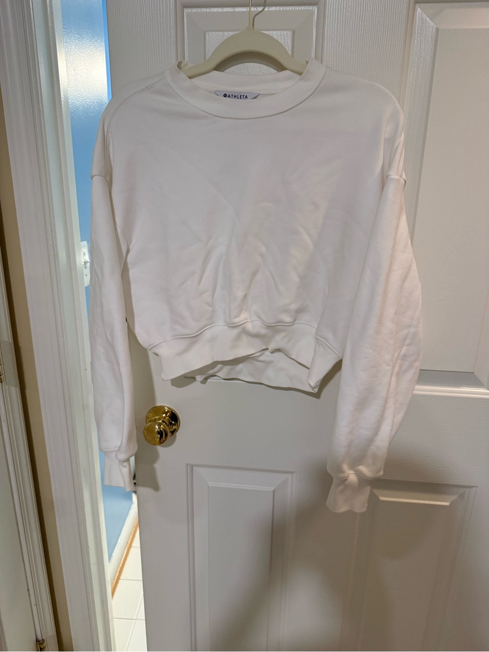 Athleta Cropped Sweatshirt